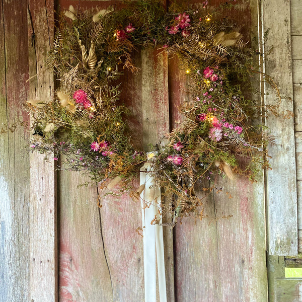 Meadow - Dried Floral Wreath