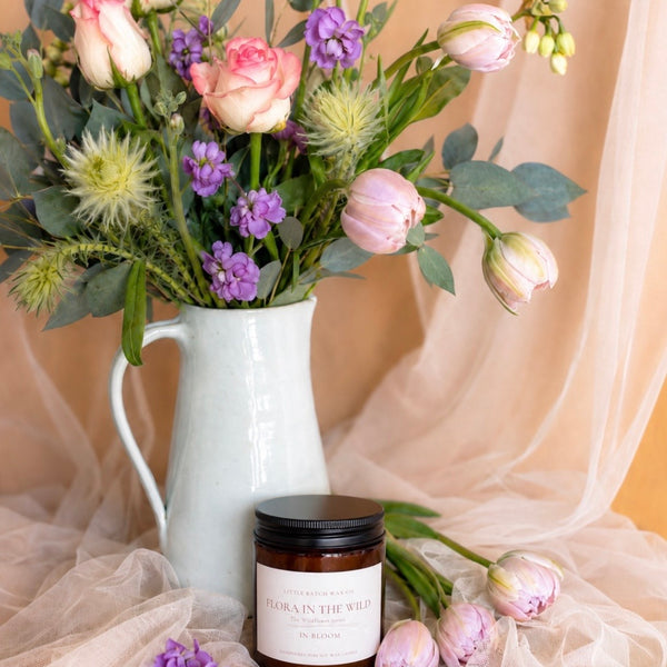The Little Wild Posy & in Bloom Candle Gift Set