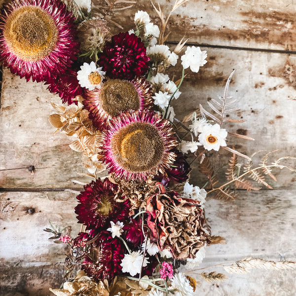 Sugar Plum Fairy Floral Wreath