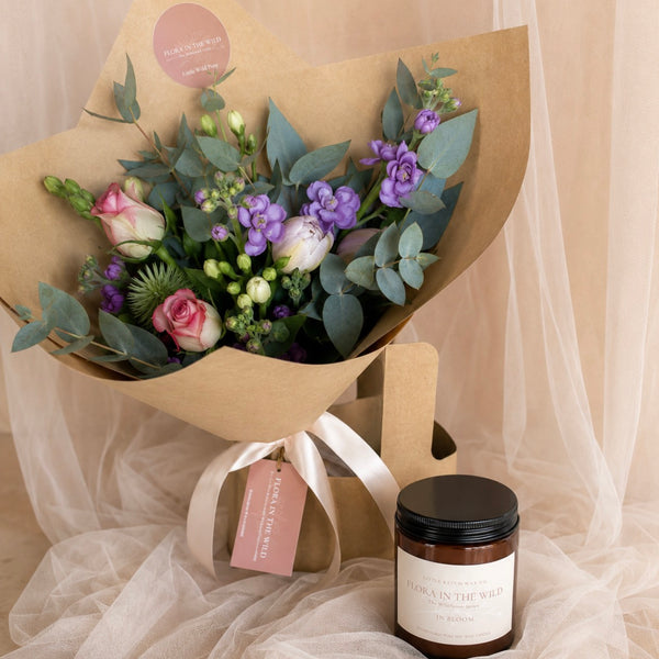 The Little Wild Posy & in Bloom Candle Gift Set