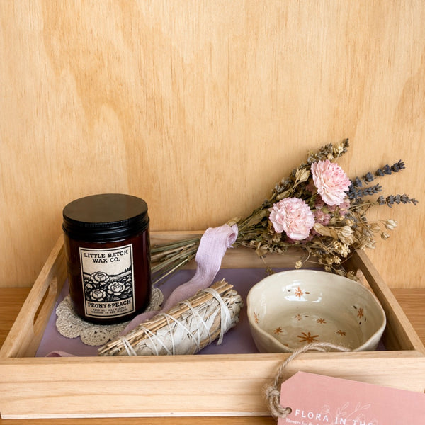 Peony & Peach Gift Tray